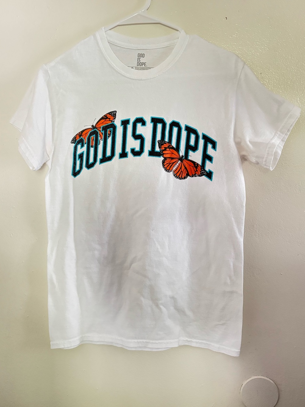 God is Dope Butterfly T-Shirt